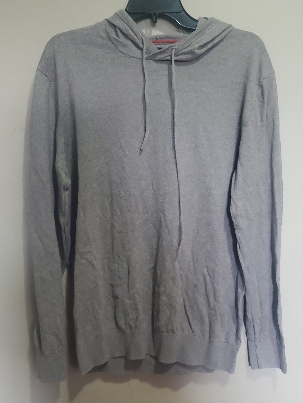 Denver Hayes Gray Pullover Hoodie Size Medium